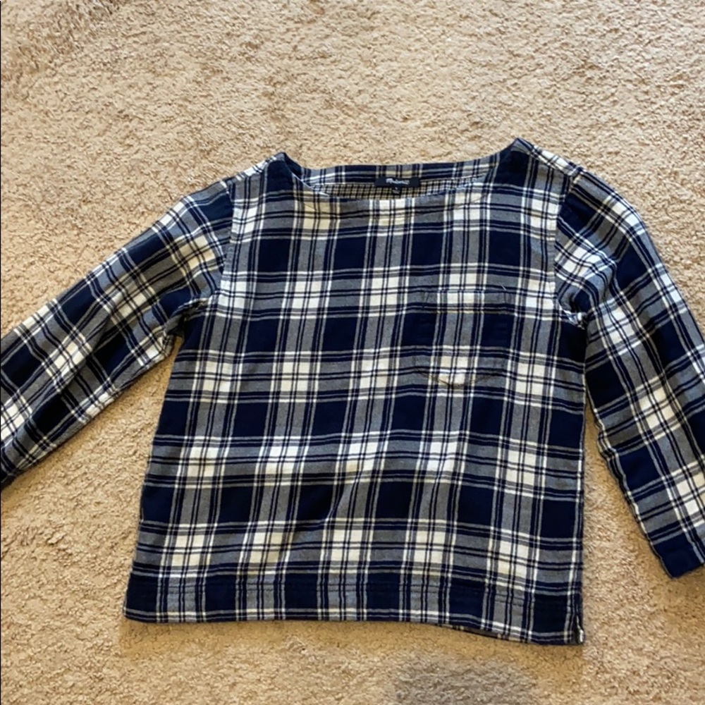 Madewell flannel shirt